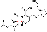 氟氧头孢结构式_99665-00-6结构式