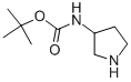 3-(Boc-氨基)吡咯烷结构式_99724-19-3结构式