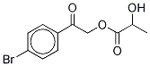 p-溴苯甲酰甲基乳酸盐结构式_99853-28-8结构式