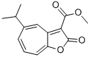 5-Isopropyl-3-(methoxycarbonyl)-2H-cyclohepta[b]furan-2-one Structure,99909-62-3Structure