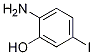 2-氨基-5-碘苯酚结构式_99968-80-6结构式