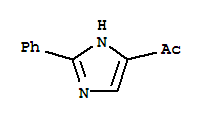 4-乙酰基-2-苯基咪唑结构式_10045-68-8结构式
