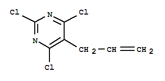 5-烯丙基-2,4,6-三氯嘧啶结构式_10182-68-0结构式