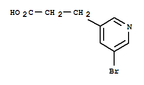 5-溴-3-吡啶丙酸结构式_1022128-98-8结构式
