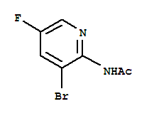 2-乙酰氨基-3-溴-5-氟吡啶结构式_1065074-95-4结构式
