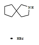 2-氮杂螺[4.4]壬烷氢溴酸结构式_1073-09-2结构式