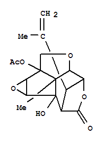 13-O-乙酰基马桑宁结构式_108887-44-1结构式