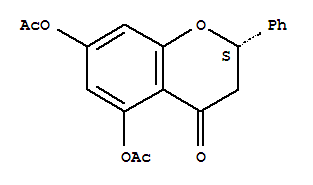 Pinocembrin diacetate Structure,111441-88-4Structure
