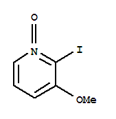 2-碘-3-甲氧基吡啶1-氧化物结构式_115927-86-1结构式