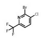 2-Bromo-3-chloro-6-trifluoromethyl-pyridine Structure,1211521-13-9Structure
