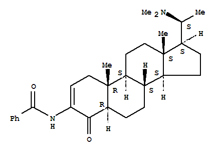 矮陀陀酰胺碱 A结构式_128255-16-3结构式