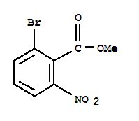 2-溴-6-硝基苯甲酸甲酯结构式_135484-76-3结构式