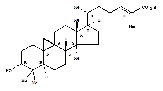异芒果醇酸结构式_13878-92-7结构式