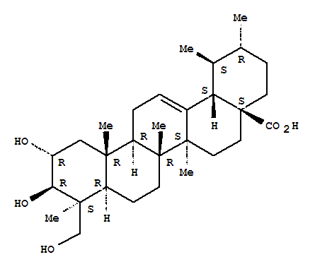 2,24-Dihydroxyursolic acid Structure,143839-02-5Structure