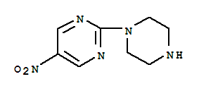 5-硝基-2-(1-哌嗪)-嘧啶结构式_153466-03-6结构式