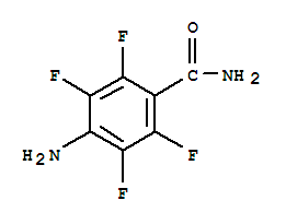 4-氨基-2,3,5,6-四氟苯甲酰胺结构式_1548-74-9结构式