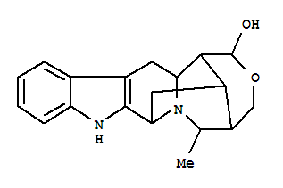 霹雳萝芙辛碱结构式_15527-80-7结构式