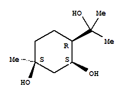 P-萜品-1,3,8-三醇结构式_155348-06-4结构式