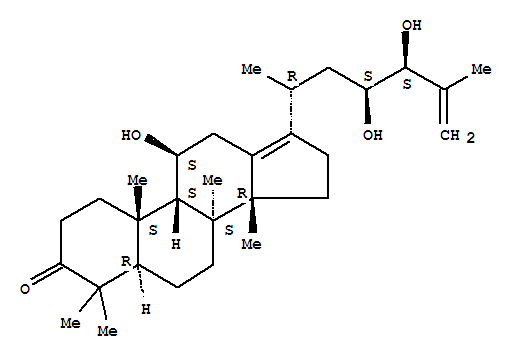 25-脱水泽泻醇A;泽泻醇G结构式_155521-46-3结构式