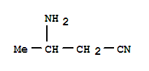 3-氨基-丁腈结构式_16750-40-6结构式