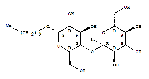 Decyl-a-d-maltoside Structure,168037-12-5Structure