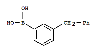 [3-(苯基甲基)苯基]-硼酸结构式_173394-24-6结构式