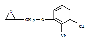 2-Chloro-6-(2-oxiranylmethoxy)benzonitrile Structure,198226-62-9Structure