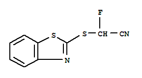 (9ci)-(2-苯并噻唑硫代)氟-乙腈结构式_201747-53-7结构式
