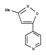 (8ci,9ci)-4-(3-甲基-5-异噁唑基)-吡啶结构式_20242-40-4结构式