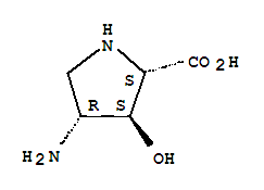L-proline, 4-amino-3-hydroxy-, (3s,4r)-(9ci) Structure,202473-18-5Structure