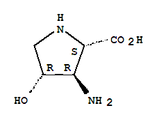 L-proline, 3-amino-4-hydroxy-, (3r,4r)-(9ci) Structure,202473-22-1Structure