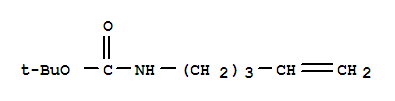 4-戊烯基氨基甲酸叔丁酯结构式_202925-92-6结构式