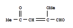 (9ci)-2-甲氧基-4-氧代-2-戊烯醛结构式_203455-58-7结构式