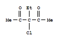 3-氯-3-乙基-2,4-戊烷二酮结构式_204375-66-6结构式