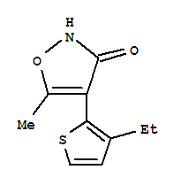 3(2H)-isoxazolone,4-(3-ethyl-2-thienyl)-5-methyl-(9ci) Structure,204510-15-6Structure