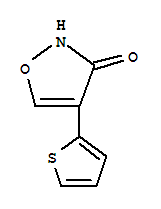 3(2H)-isoxazolone,4-(2-thienyl)-(9ci) Structure,204510-26-9Structure