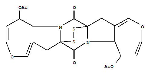 乙酰珠囊壳素结构式_20485-01-2结构式