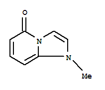 (9ci)-1-甲基-咪唑并[1,2-a]吡啶-5(1h)-酮结构式_204927-16-2结构式