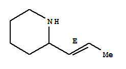 (9CI)-2-(1E)-1-丙烯基-哌啶结构式_206869-52-5结构式