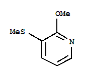 (9CI)-2-甲氧基-3-(甲基硫代)-吡啶结构式_207732-29-4结构式