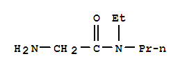 (9ci)-2-氨基-n-乙基-n-丙基-乙酰胺结构式_208468-70-6结构式