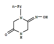 (8ci)-1-丙基-2,5-哌嗪二酮,2-肟结构式_20855-71-4结构式