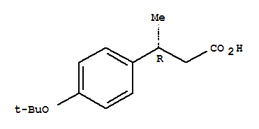 (R)-3-(4-tert-butoxyphenyl) butanoic acid Structure,209679-18-5Structure