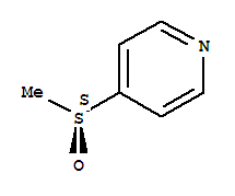(9CI)-4-[(S)-甲基亚磺酰基]-吡啶结构式_209852-81-3结构式
