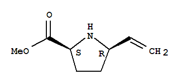 L-proline, 5-ethenyl-, methyl ester, (5r)-(9ci) Structure,210345-07-6Structure