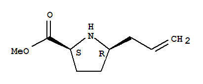 L-proline, 5-(2-propenyl)-, methyl ester, (5r)-(9ci) Structure,210345-08-7Structure