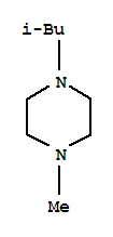 (9ci)-1-甲基-4-(2-甲基丙基)-哌嗪结构式_21043-38-9结构式