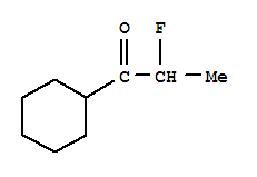 (8ci,9ci)-1-环己基-2-氟-1-丙酮结构式_21120-38-7结构式