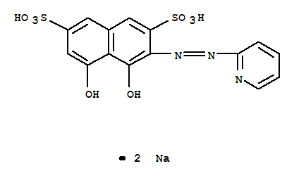 2-(2-吡啶氮杂)变色酸二钠结构式_2113-70-4结构式
