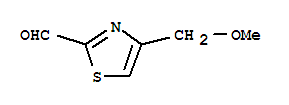 2-Thiazolecarboxaldehyde, 4-(methoxymethyl)-(9ci) Structure,211943-03-2Structure